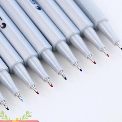 1pc/sell 0.4mm Colour Ink Gel Pen Cute Pen Stationary Kawaii School Supplies Gel Pens