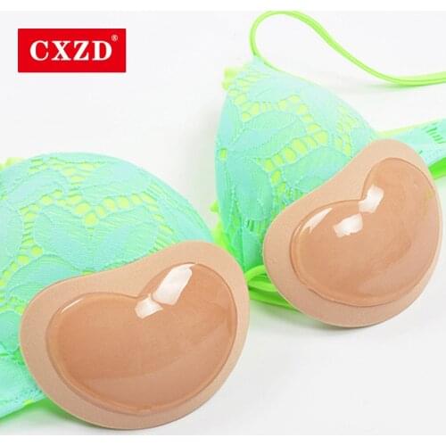 CXZD 1Pair Cool Reusable Self-Adhesive Breast Nipple Cover Bra Pasties Pad Natural Color Nipple Stickers lingerie