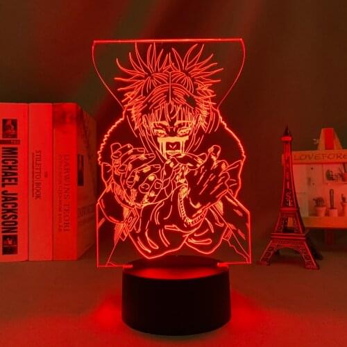 Manga Led Light Jujutsu Kaisen Kamo Clan for Bedroom Decoration Night Light Jujutsu Kaisen Gift Acrylic Anime 3d Lamp Room Decor