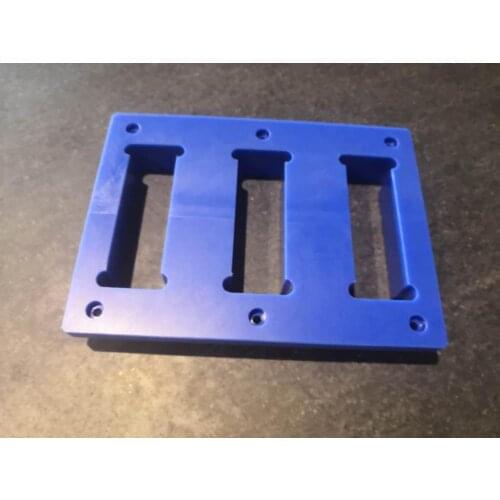 Processing and customization of polyurethane plate damping gasket nylon part