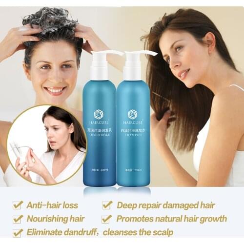 HAIRCUBE Moisturizing Hair Shampoo and Conditioner Set for Dry Hair Men/Womens Repair Damaged Hair Shampoo for All Hair Types