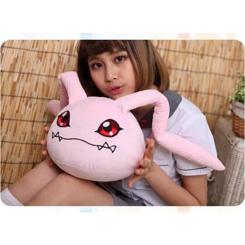 Japan Anime Digimon Plush Toy Koromon Stuffed Doll gift 42cm