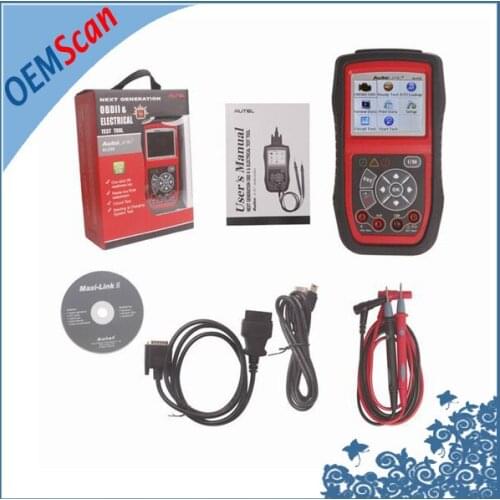Legal Distributor 100% Original Autel Autolink AL539 Code reader Code Scanner Tool DHL Free Shipping