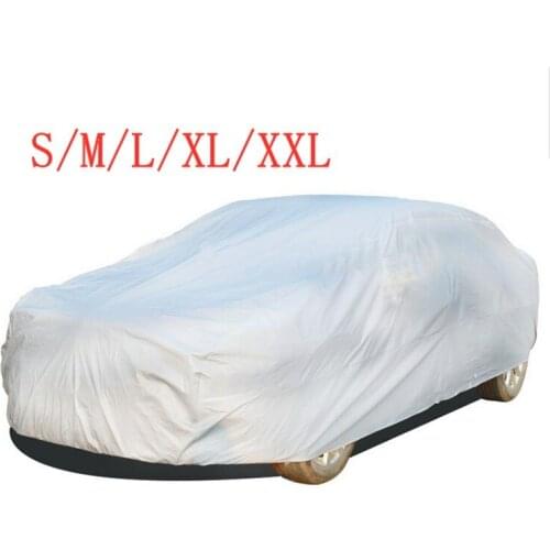 S-XXL UV Protection Car Cover Breathable Dust Proof Universal Fit Full Car Cover