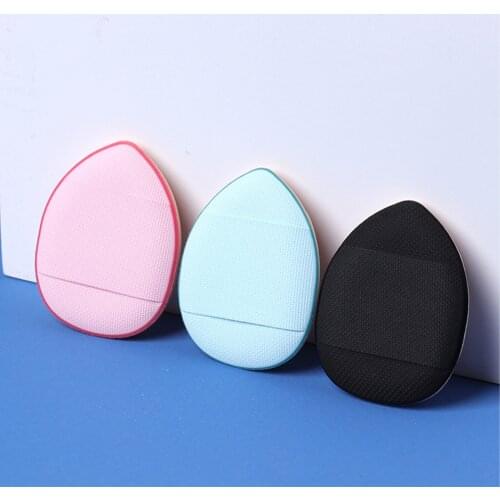 1pcs fingertip small steamed bun powder puff finger air cushion mini puff concealer setting sponge water drop fingertip puff