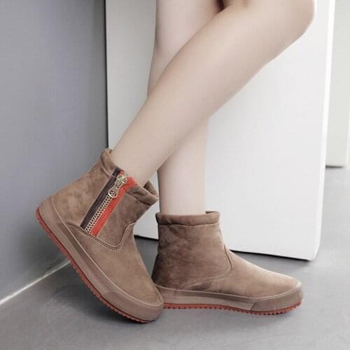 2020 Snow Boots Women Winter Shoes Warm Boots for Cold Winter Fashion Ladies Brand Ankle Botas Womens