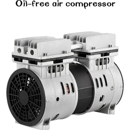 550W/600W/750W silent air compressor head silent air pump painting woodworking dental accessories air pump pump head motor
