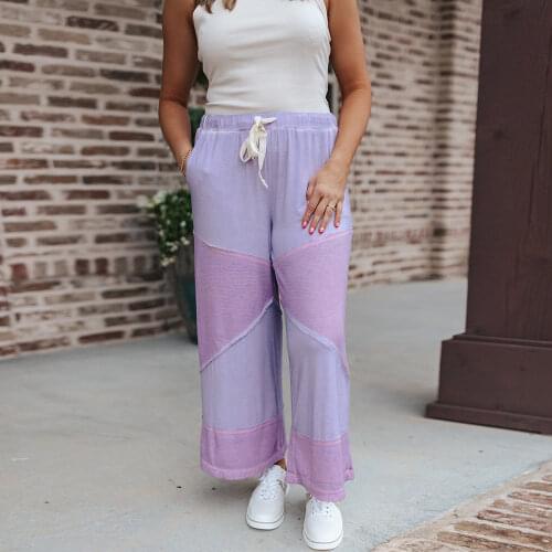 Ehuanhood Women's Knitted Trousers