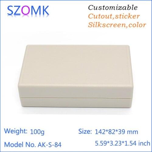 Electrical plastic enclosure distribution box (10pcs) 142*82*39mm instrument case, Instrument control box electronics outlet box