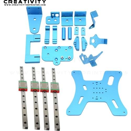 Cloned BLV Ender-3 Pro DIY Upgraded Kit with XY Axis Belts Screws Aluminum Plate Linear Guide Slider for Ender 3 Pro 3D printer