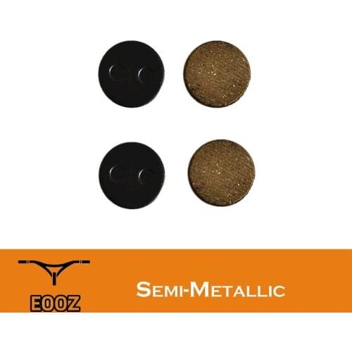 2 Pairs Semi-Metallic DISC BRAKE PADS for Xiaomi M365 Electric Scooter