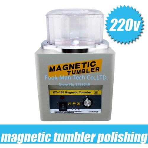 Free Shipping Jewelry Polishing Machine Mini Magnetic Tumbler magnetic tumbler polisher