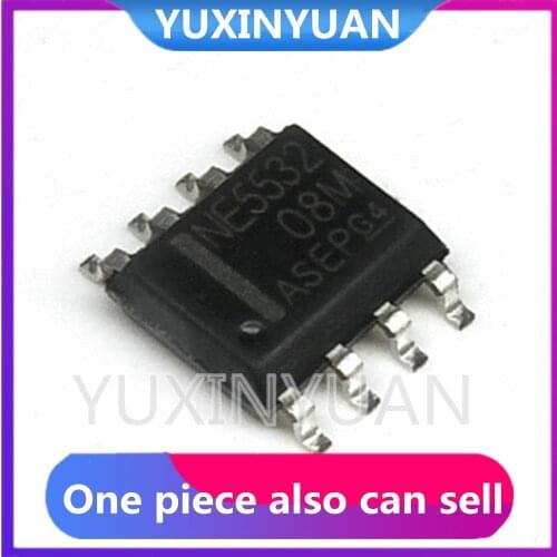 NE5532DRG4 NE5532D NE5532 5532 SOP8 IC OPAMP GP 10MHZ 8SOIC Dual operational amplifier 10-100PCS/LOT