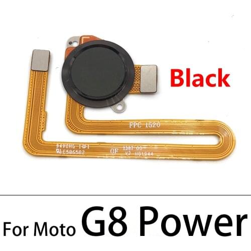 New For Motorola Moto G7 Plus G8 Power Fingerprint Sensor Scanner Touch ID Connecter Flex Cable