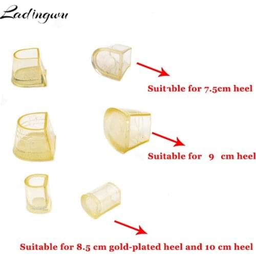 Latin dance shoes ballroom dance Heel Stoppers Antislip Silicone High Heeler protector for 7.5 cm / 9 cm / 10 cm / 8.5 cm