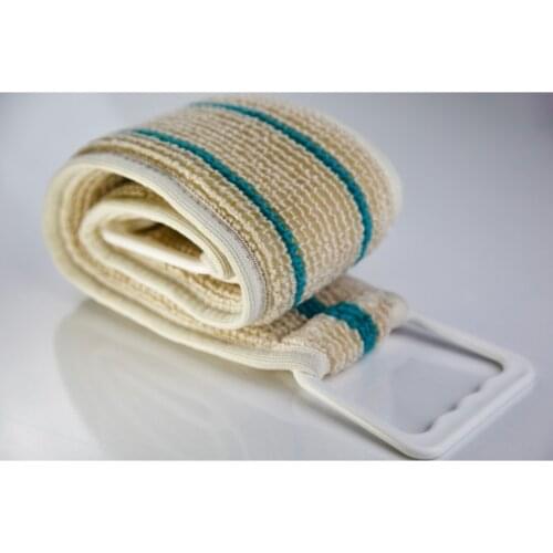 Bath Back Wash Turkish Bath Glove 70cm Long Belt Peeling Brush Double-Sided Rovin Textured Material Back Scrubber Madein Turkey