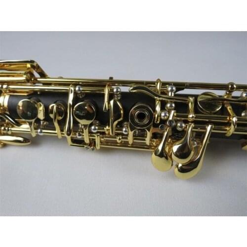 Professional ebony concert semiautomatic oboe C key full conservatory