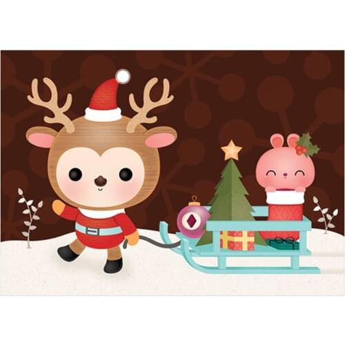 Be a Reindeer Die DiChristmas Cutting Dies Baby Brithday Gifts Layering Die Photo Album Embossing Die Anniversary Paper Cards