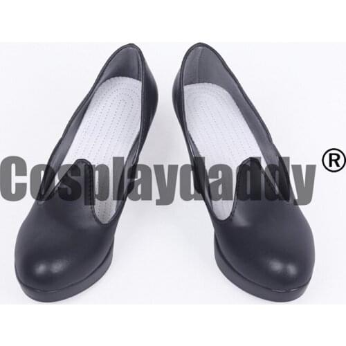 LOL the Lady of Luminosity Luxanna Crownguard Dark Elementalist Lux Cosplay High Heel Shoes S008