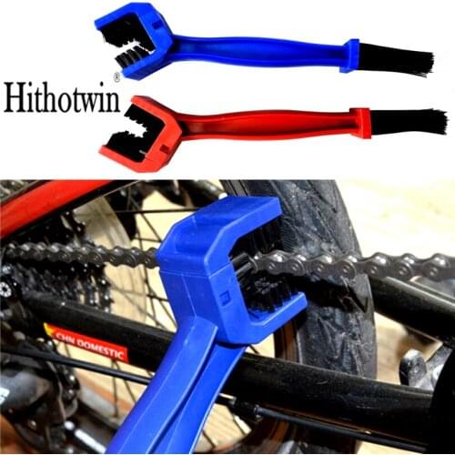 Universal Motorcycle Bike Chain Maintenance Cleaning Brush For GSXR 600 750 1000 YZFR1 R6