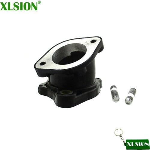 XLSION 30mm Inlet Pipe Curve Intake Manifold Pipe For CG250 250cc 200cc Dirt Bike Go Kart ATV Quad