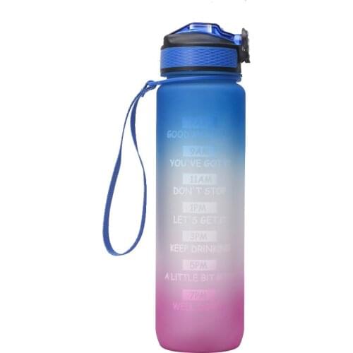 1000ML Protein Shaker Outdoor Sports Water Bottles Travel Portable Leakproof Drinkware Plastic My Drink Bottle BPA Free Garrafa