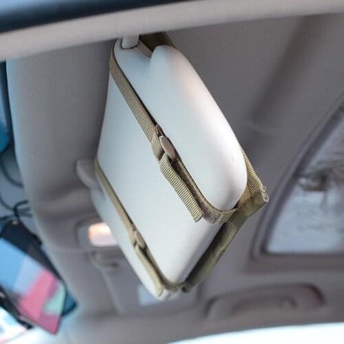 30*15cm Sun Visor Storage Bag Car-styling Car Sun Visor Card Package Holder Multifunction In-Car Pocket Organizer
