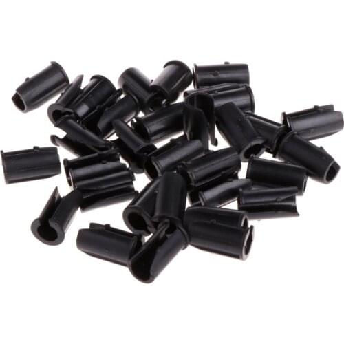 30Pcs U Type MTB Mountain Bike Frame Buckle Bicycle Brake Cable Guides Clips New Au02 21 Dropshipping
