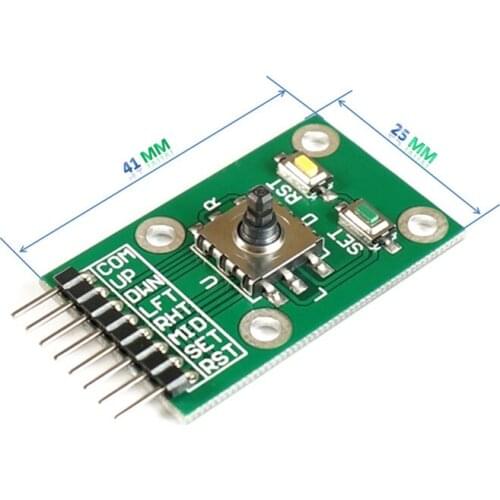 5pcs/lot Five-way Navigation Button Module 5D Joystick Independent keyboard Switch Button SCM for Arduino Development Board 7 IO