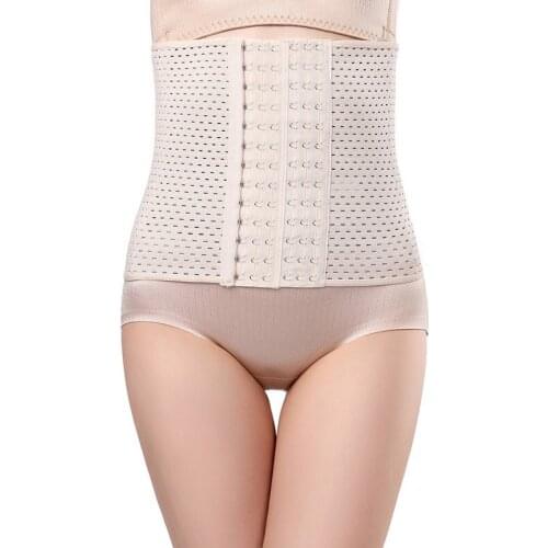 Hollow Breathable Womens Summer Postpartum Recovery Abdomen Shaper Women Shapers Waist Trainer
