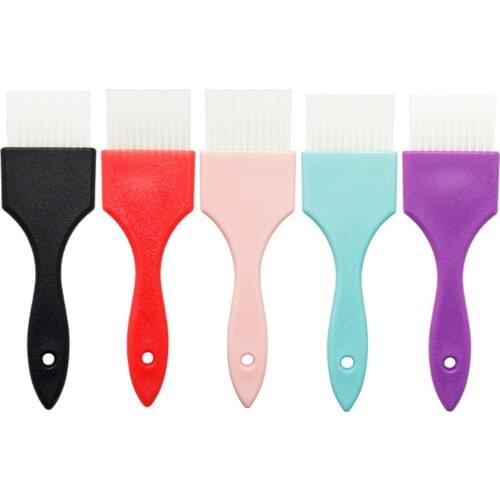 PP Handle Natural Hair Brushes Barber Professional Hair Salon Balayage Coloring Tool Balayage hair brush Coloring Hair Dye Brush