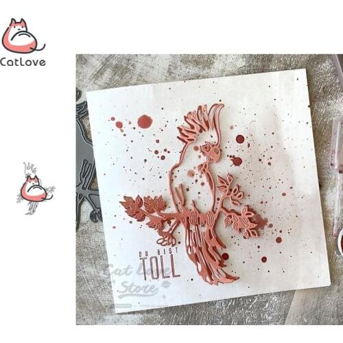 Bird Animal Metal Cutting Dies Scrapbooking Stencil Die Cuts Card Making DIY Decorative Craft Embossing New Dies For 2019