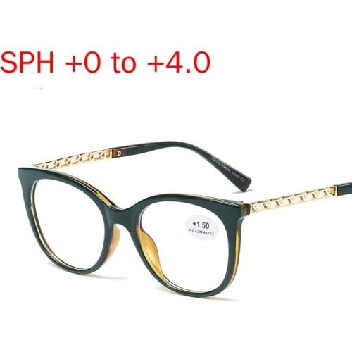 MINCL/ Fashion Brand Design Metal Round Reading Glasses Men Presbyopic Glasses Alloy Women Clear Sun Glasses UV400 With Box NX