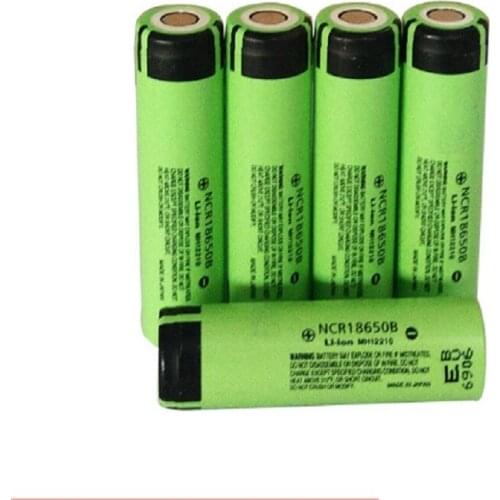 New Original 18650 NCR18650B Rechargeable Li-ion battery 3.7V 3400mAh For Panasonic Flashlight batteries use