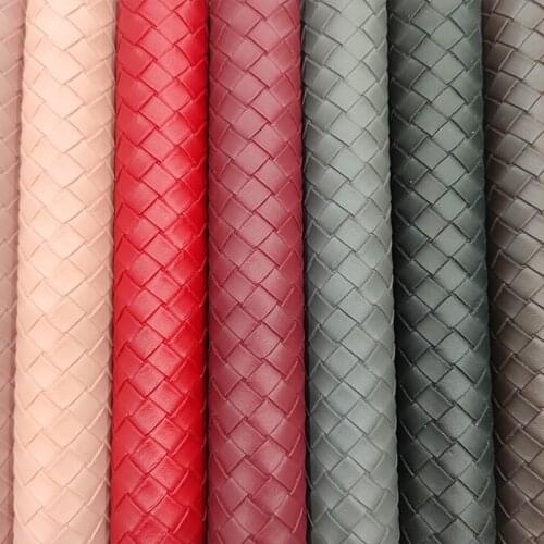135x30cm Solid Color Plain Embossed Vinyl PU PVC Faux Artificial Leather Fabric for Making Shoe/Bag/DIY Accessories/Handbag