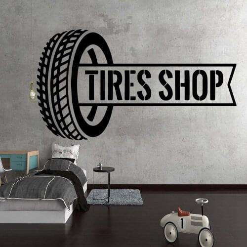 Retro repair shop Pvc Wall Decals Home Decor for Living Room Company School Office Decoration Nordic Style Home Decoration
