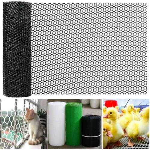 Garden Anti-Falling Net Plastic Leakproof Mesh Net Cat Pet Chicken Wire Fence Balcony Railing Stairs Safety Net Protection Net