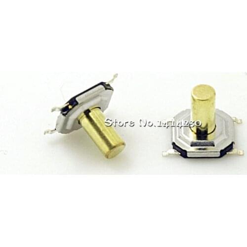 10PCS 4*4*5mm 4x4x 5MM 4X4X5mm Tactile Push Button Switch Tact 4 Pin Switch Micro Switch SMD