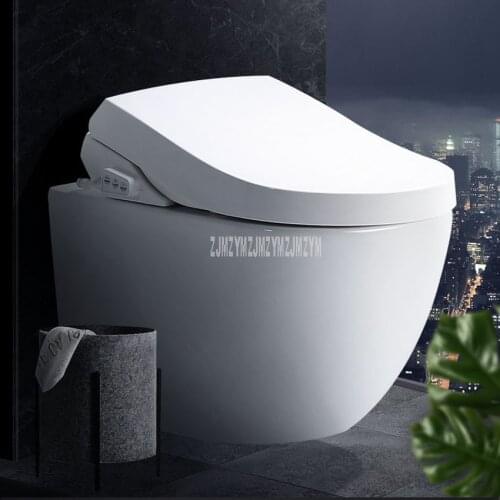 Intelligent Wall Mounted Flush Toilet Four Washing Mode Hot Air Drying Remote Control Ceramic Toilet With Water Tank 220V 1500W