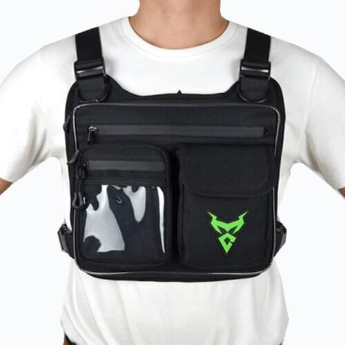 Green Motocycle Chest Bag Men Motorbike Moto Riding Waterproof Bag Motocross Backpacks Outdoor Sports Travel Bag Casual Women