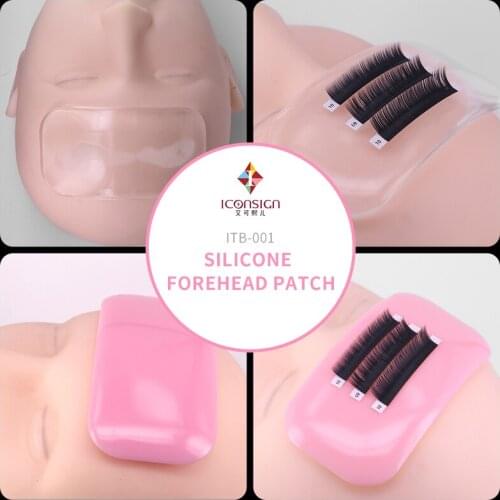 10 Pieces/lot Wholesale Price Thick Holder Silicone Eyelash Pad Reusable Tray False Lashes Holder Pad Mat Eyelash Tools