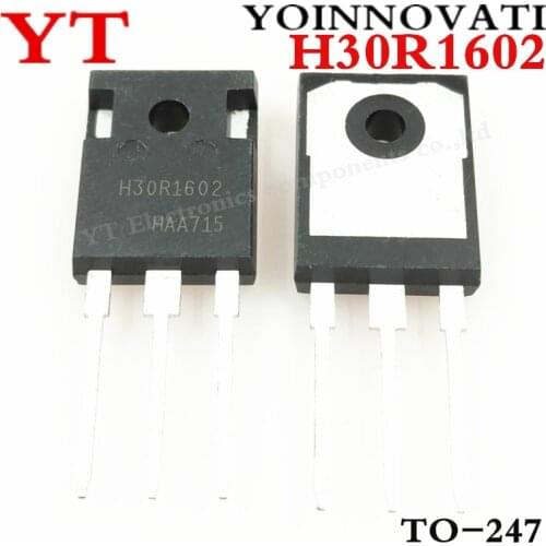 10 pcs lot H30R1602 30R1602 IGBT 30A 1600V TO3P