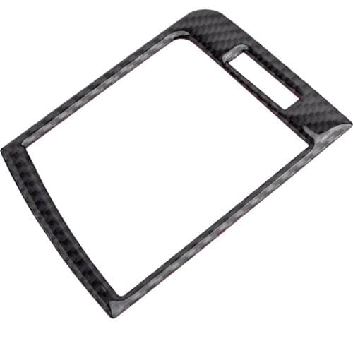 2pcs Car Dashboard Side Air Vent Outlet Trim Frame Carbon Fiber Fit For BMW 3 Series E46 1998 1999 2000 2001 2002 2003 2004 2005