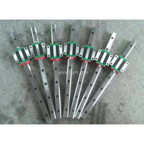 250mm linear guide rail HGR25 HIWIN from Taiwan