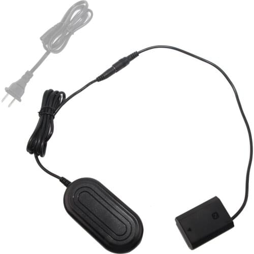 AC Power Adapter + FZ100 Dummy Battery + US/UK/AU/EU Plug for Sony A7C A7 III / A7R Mark III / A9 A7M3 NP-FZ100 Charger Adaptor