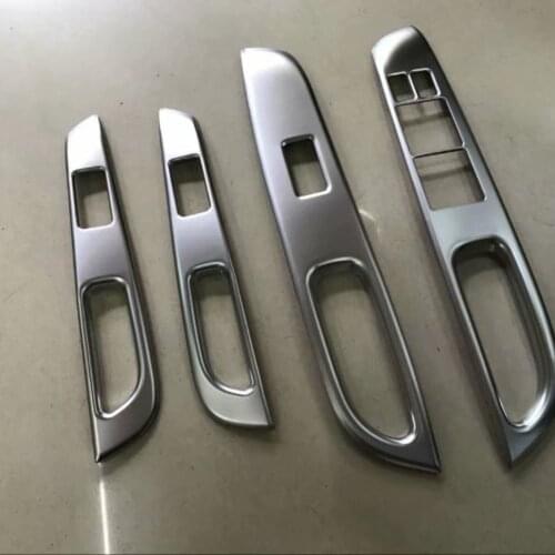 For Nissan Note E12 E-power 2016 2017 2018 2019 Accessories Inner Car Window Switch Adjust Panel Cover Trim car sticker RHD