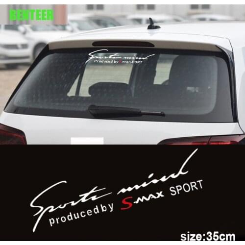 Car Rearview Windows Sticker For Ford Smax S-MAX CMAX C-Max