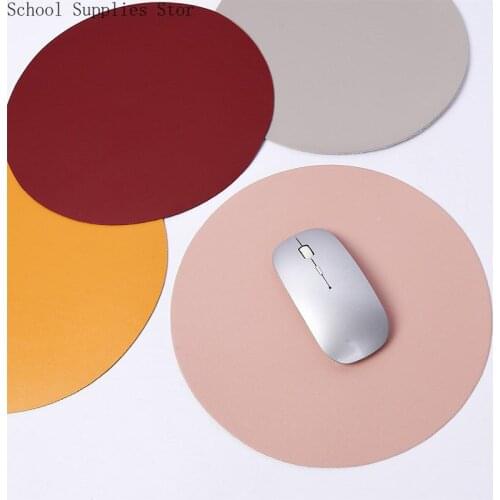 Double-sided Universele Anti-Slip Mat Mouse Pad for Laptop Pc Lederen Gaming Muizen Mat Nieuwe Bureau Kussen Mode Comfortabele