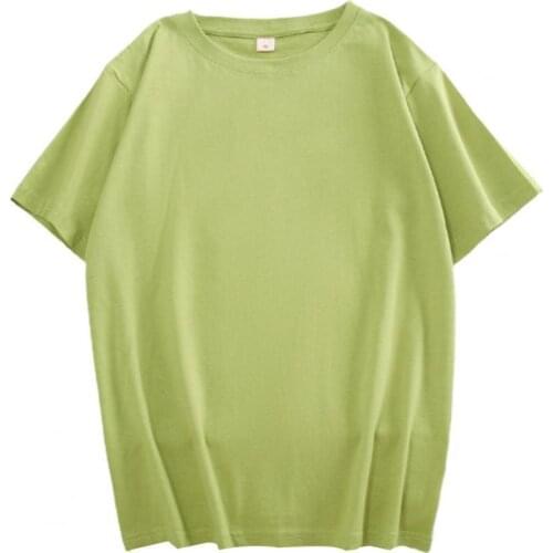 T shirt femme Summer Solid Color Fashion T Shirt Women O-neck Soft Polyester Casual Tops Daily T-Shirt Tees Tops футболка