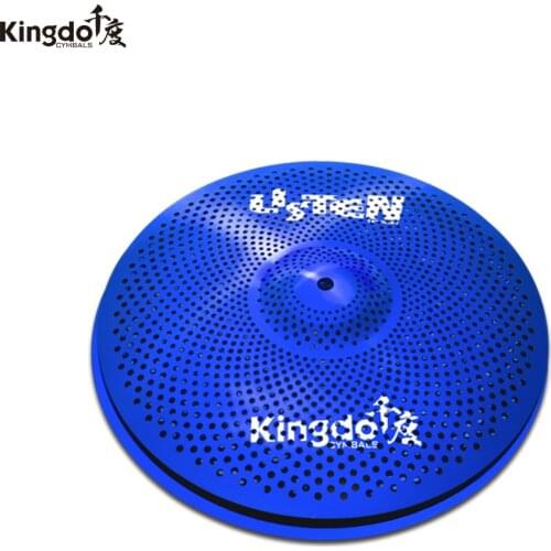 Kingdo Blue high quality 14"hihat low volume cymbal